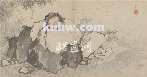 明代张路绘画作品5