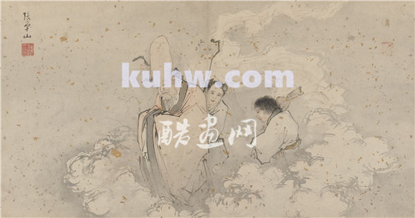 明代张路绘画作品14高清图片