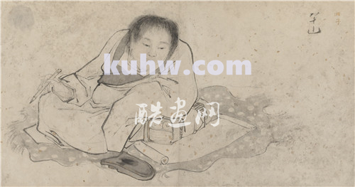 明代张路绘画作品4 高清图片