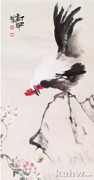 图文教程:写意公鸡画