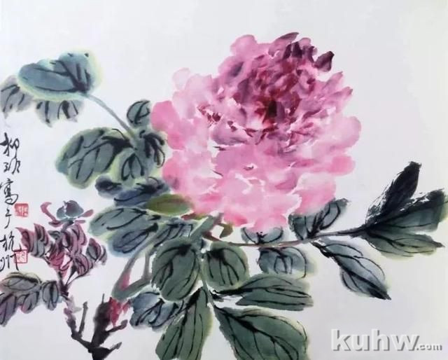 名师课徒稿:跟着陆抑非学画花卉!