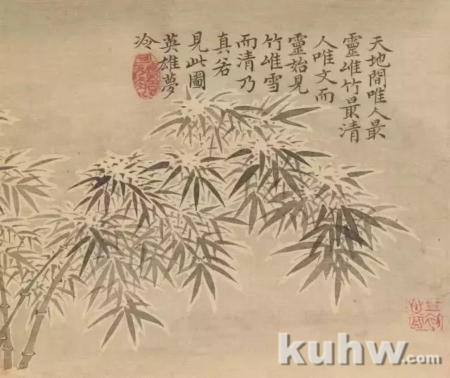 最齐全的墨竹口诀及画法，超好的素材