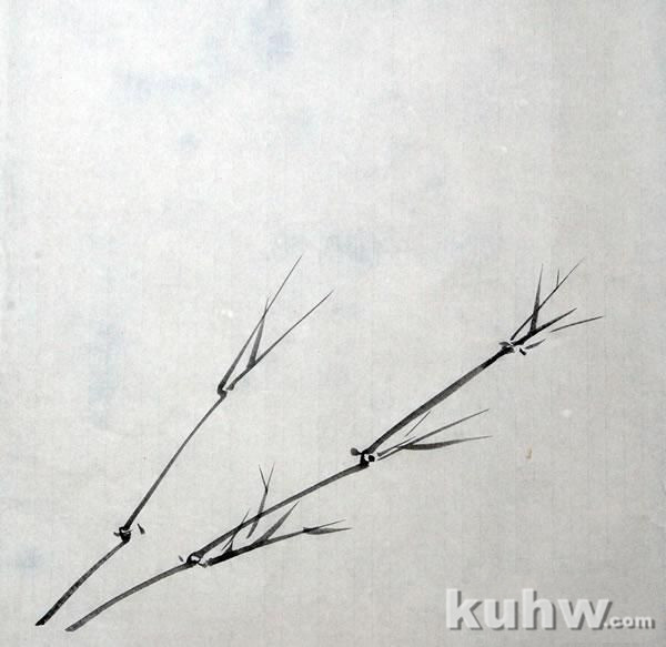水墨竹子教程