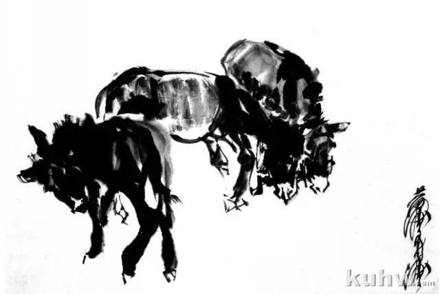 教你怎样画毛驴,小毛驴简单画法画法,国画写意毛驴的画法和步骤图解