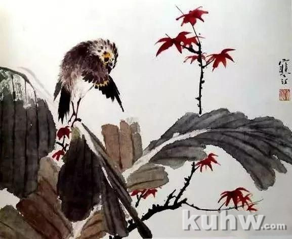 大家江寒汀教你画各类禽鸟!