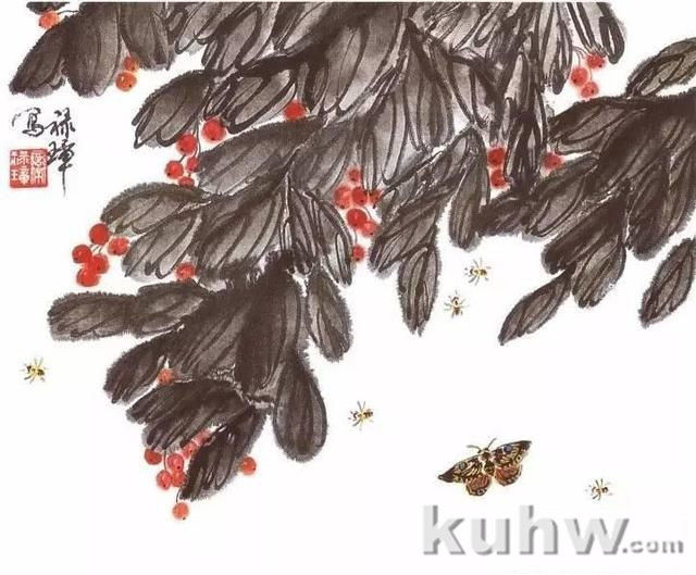 图文教程:写意昆虫画法