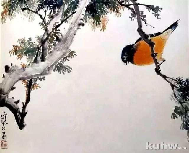 大家江寒汀教你画各类禽鸟!