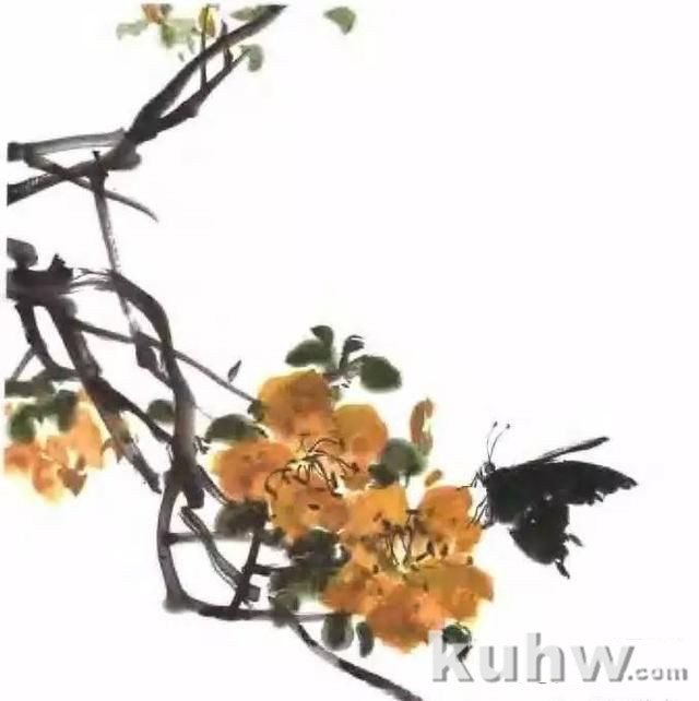 图文教程：杜鹃花的写意画法