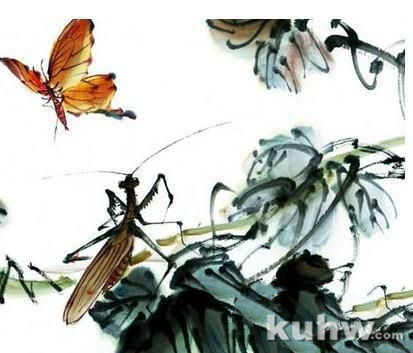 草虫画法――蝴蝶