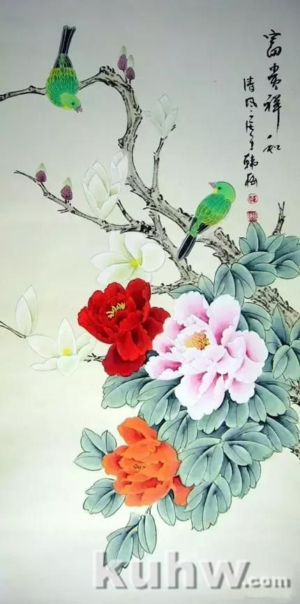 当代写意花鸟画用水法,超全面!