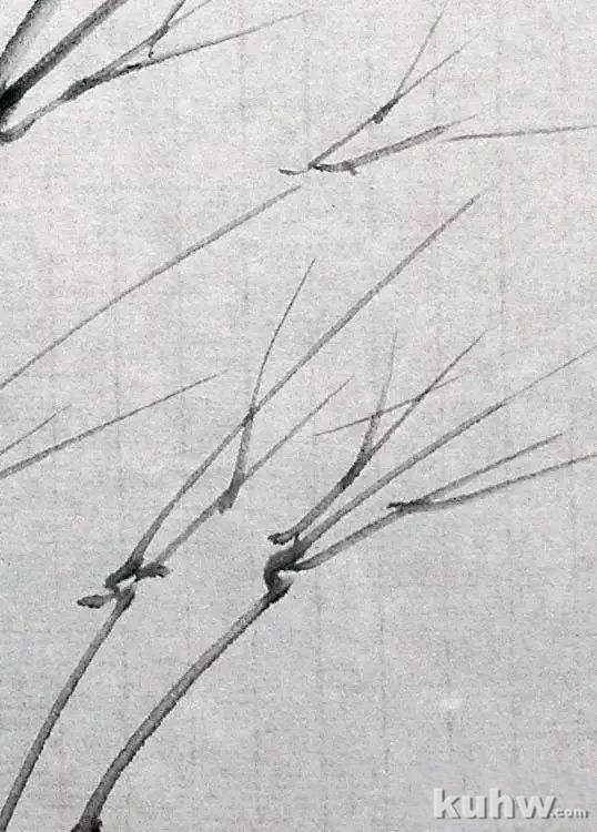 健德书画艺术院马延更老师教你如何画墨竹