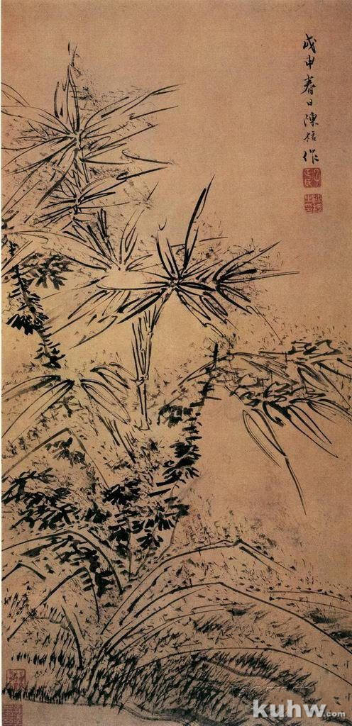 名家国画竹子精品欣赏：虚心有节的君子之风