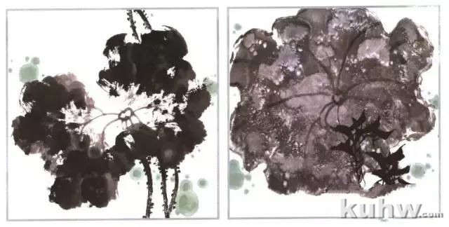 图解漂亮又简单荷叶画法步骤,国画荷叶的画法大全