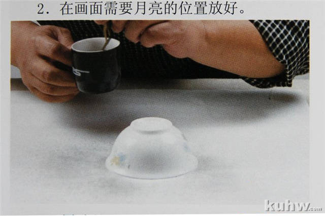 【原创】写意花鸟画特殊技法-喷涂法