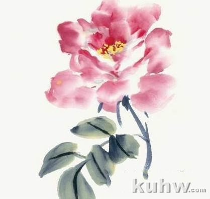 图文教程：杜鹃花的写意画法