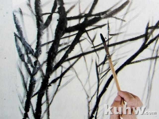 国画特殊处理技术方法!