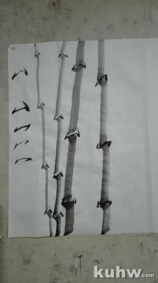 竹子写意竹（最详细图解）