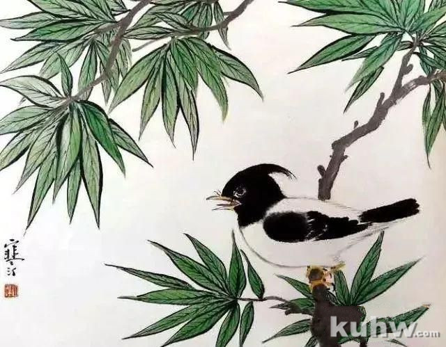 大家江寒汀教你画各类禽鸟!