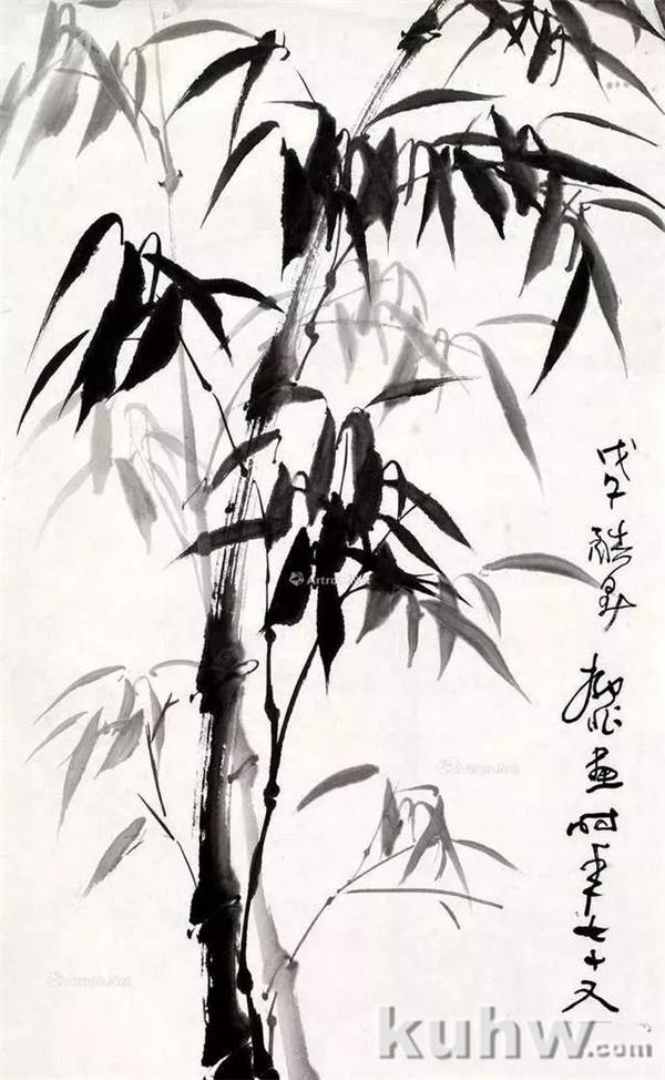 竹子的画法步骤详解