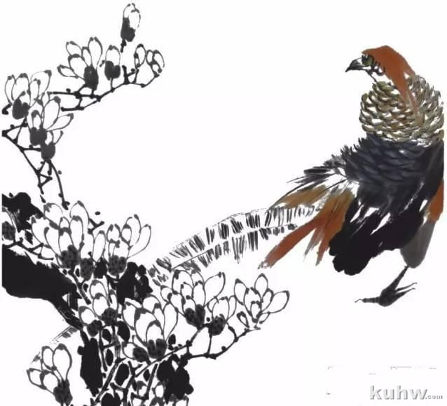 图文教程:写意禽鸟的画法(一)