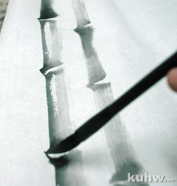 水墨 画竹的方法
