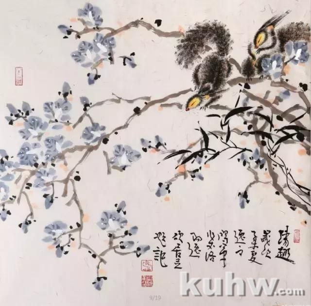 当代写意花鸟画用水法,超全面!