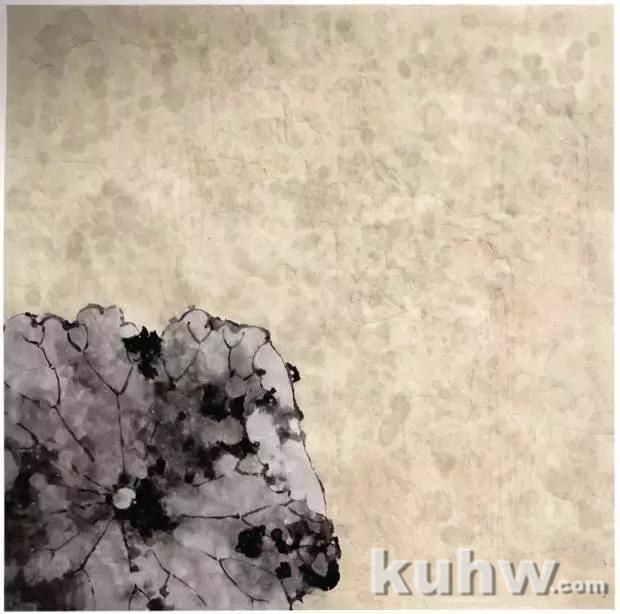 国画图文教程:彩墨荷花画法示范详解