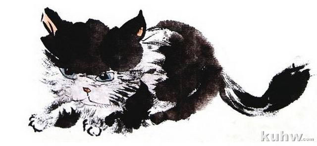 国画技法:教大家画萌萌的喵星人!