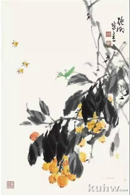 枇杷的画法――步骤详解