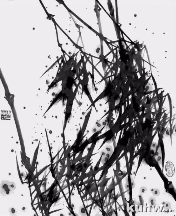 图文教程：墨竹的画法（二）