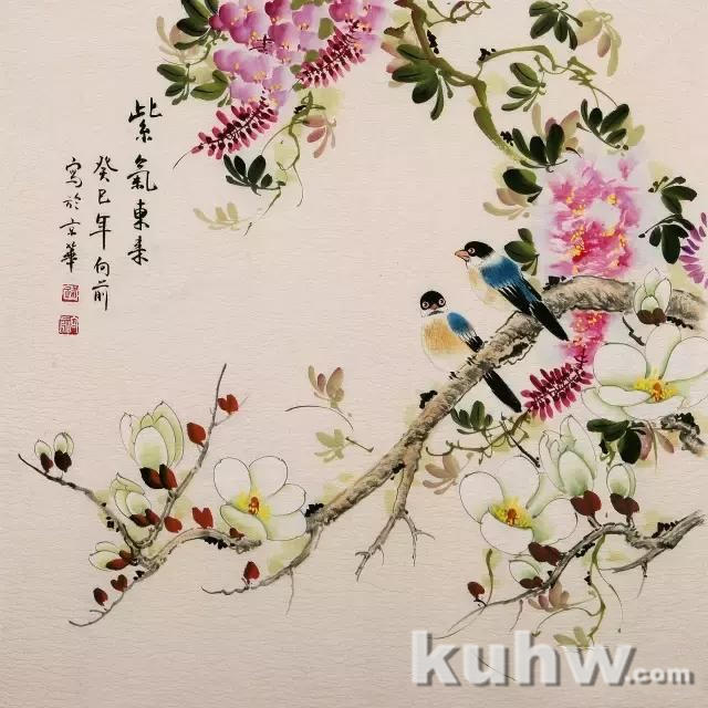 当代写意花鸟画用水法,超全面!