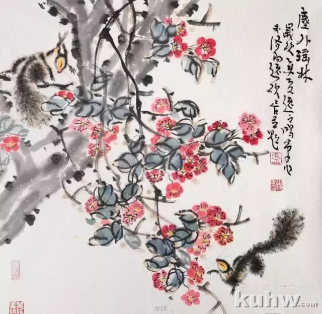 当代写意花鸟画用水法,超全面!