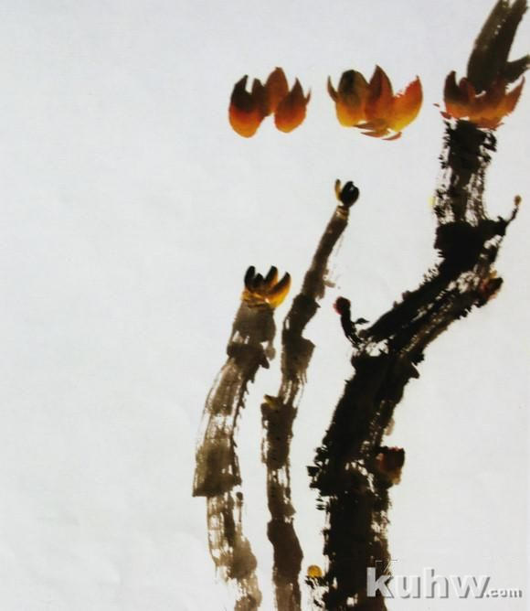 国画牡丹的画法教程