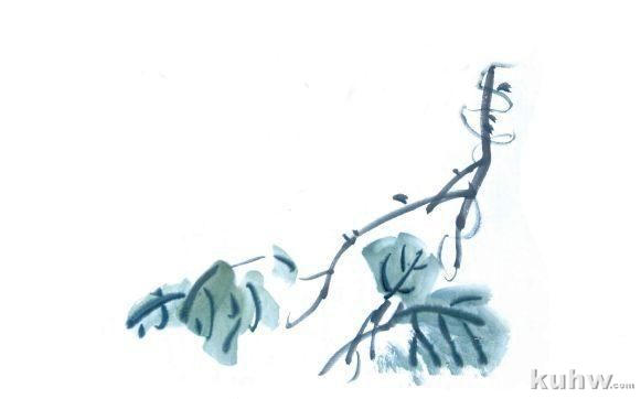 葡萄、桃子、蘑菇、荸荠的画法