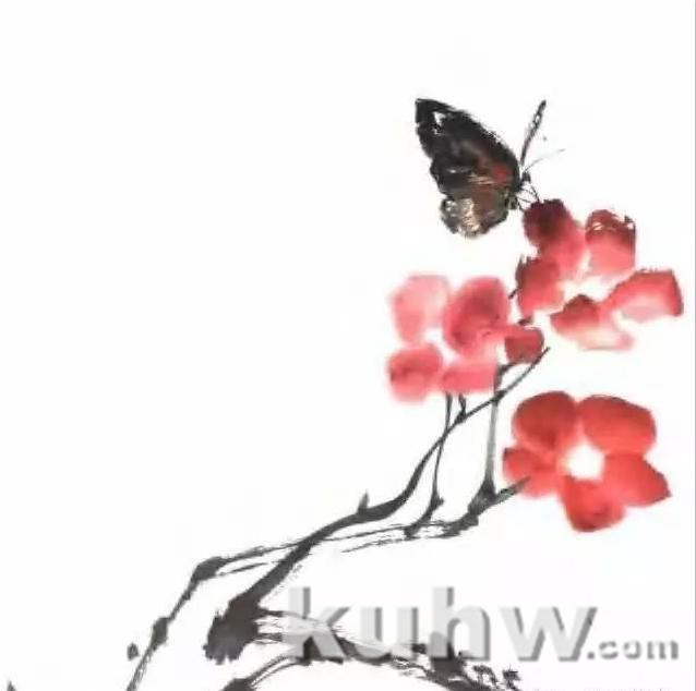 图文教程：杜鹃花的写意画法