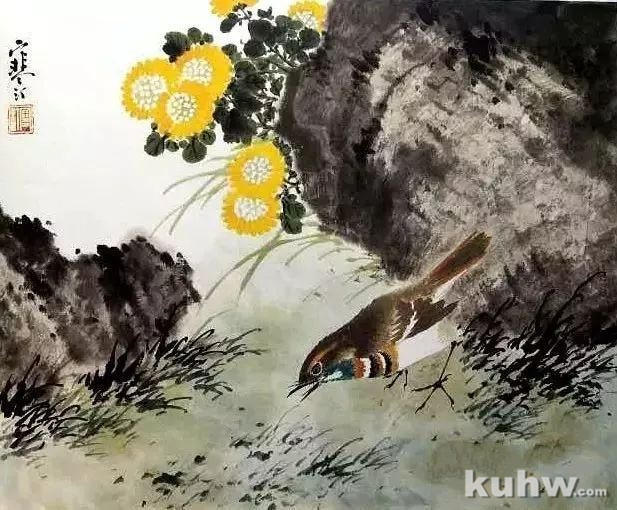 大家江寒汀教你画各类禽鸟!