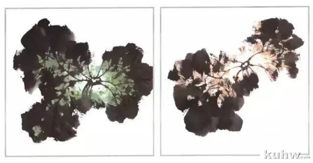 图解漂亮又简单荷叶画法步骤,国画荷叶的画法大全