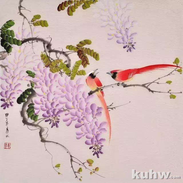 当代写意花鸟画用水法,超全面!