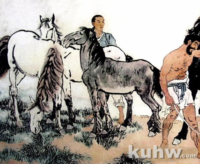 画马超级教程:徐悲鸿画马技法(上)