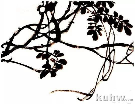 怎么画紫藤,写意紫藤的画法与步骤图