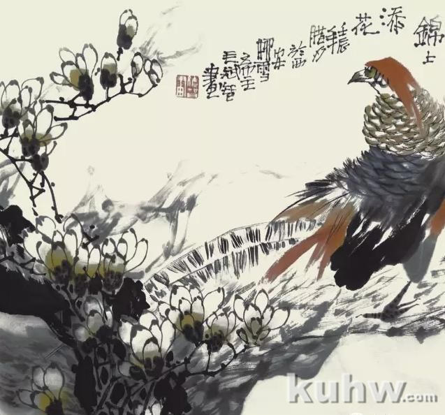 图文教程:写意禽鸟的画法(一)