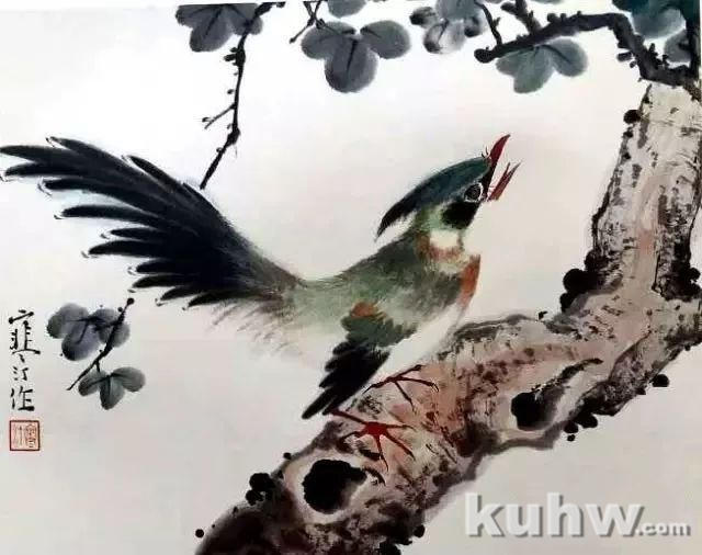 大家江寒汀教你画各类禽鸟!