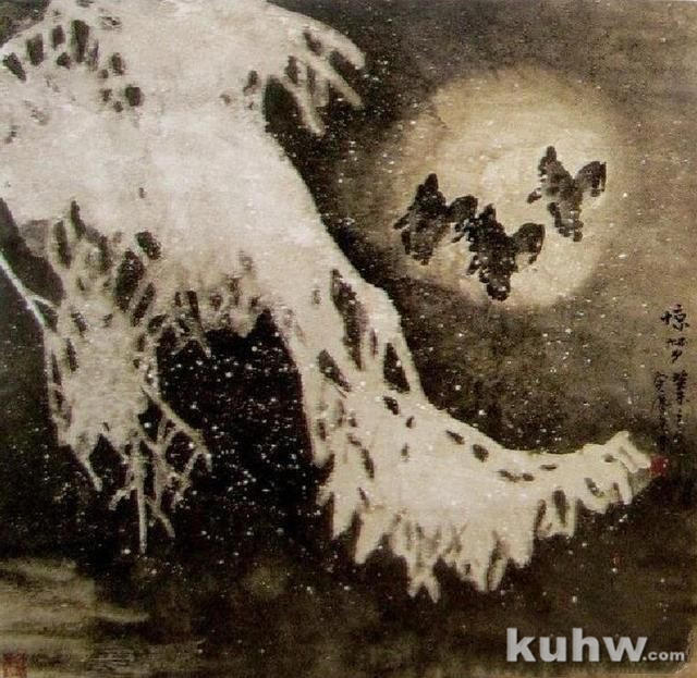 国画特殊处理技术方法!