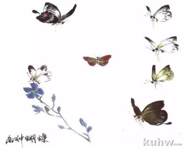 图文教程:写意昆虫画法