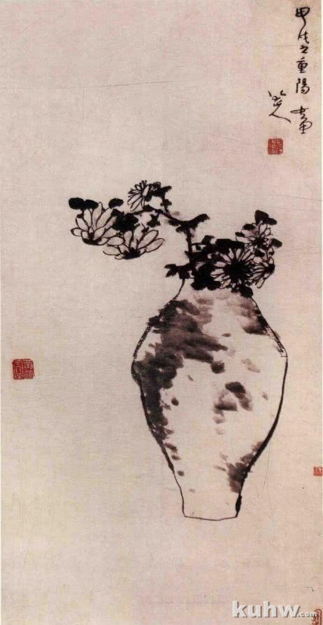 菊花的基本画法步骤,菊花的组合画法详解