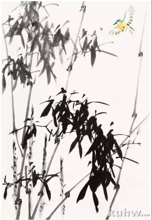 图文教程 丨《竹韵》绘制步骤