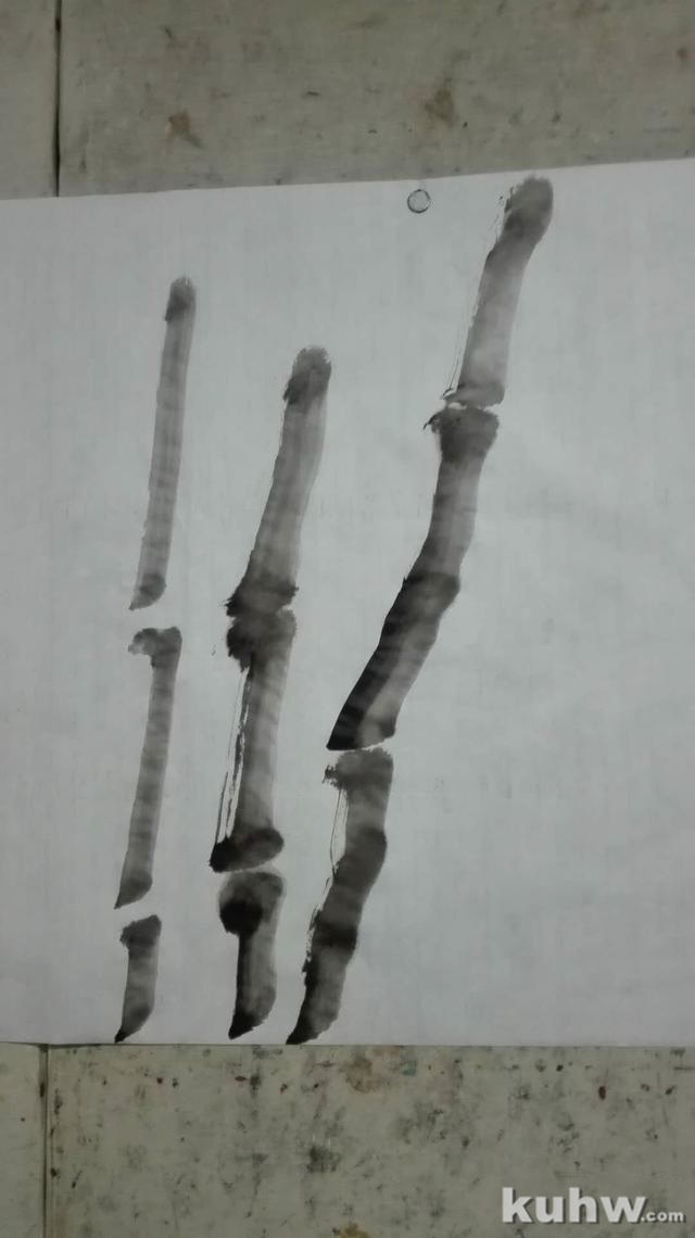 竹子写意竹（最详细图解）