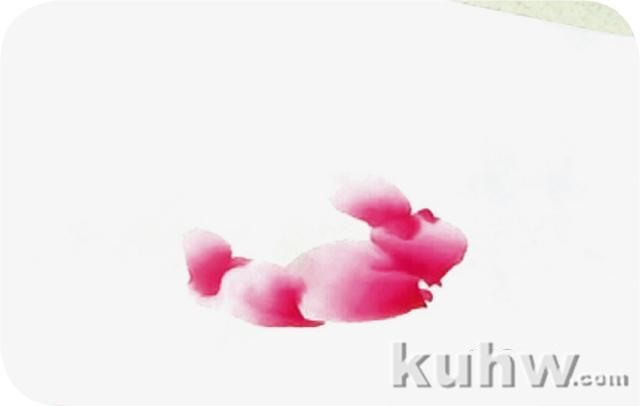 牡丹花头的画法