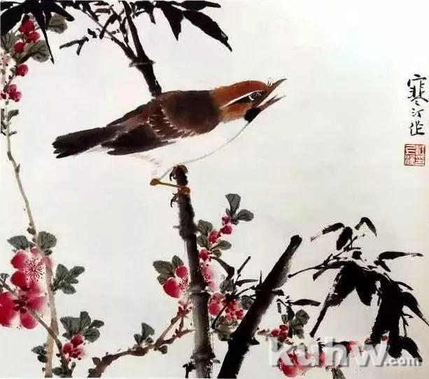 大家江寒汀教你画各类禽鸟!