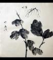 中国画菊花的画法